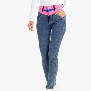JORDACHE Light Acid Wash Demin Pant